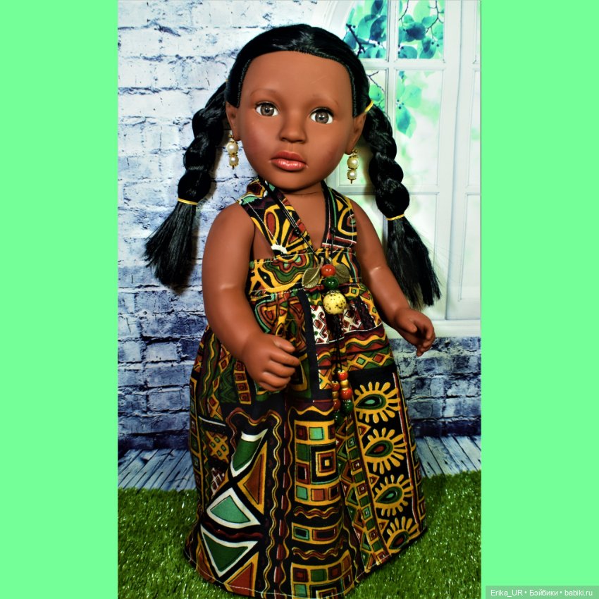Перепись КуклоНаселения. 3 afro-dolls (фото 8)
