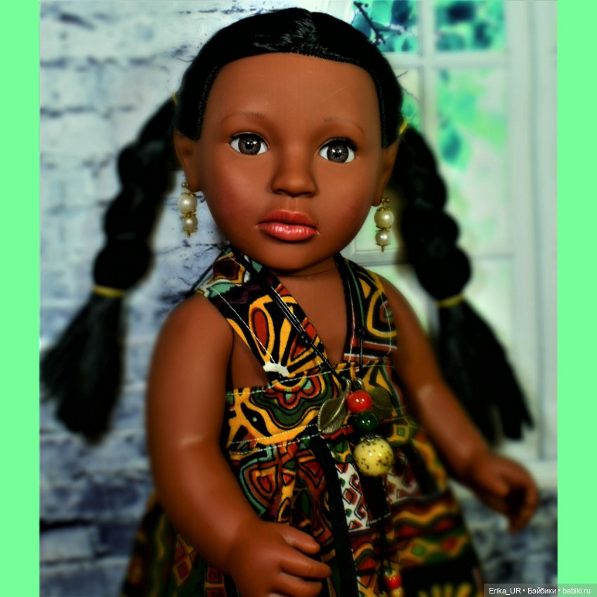 Перепись КуклоНаселения. 3 afro-dolls (фото 10)