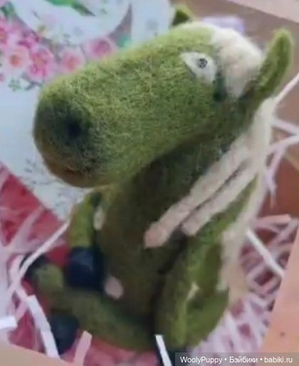 Лошадка Мэри. Игрушка из шерсти (фото 2)