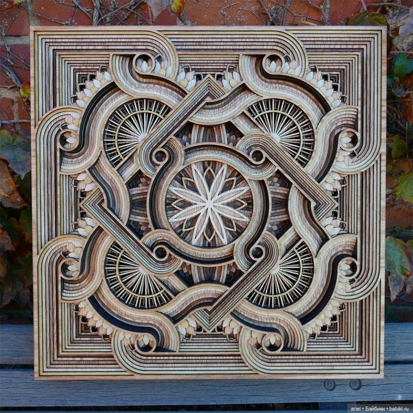Замысловатая и изящная резьба по дереву от Габриэля Шама (Gabriel Schama)