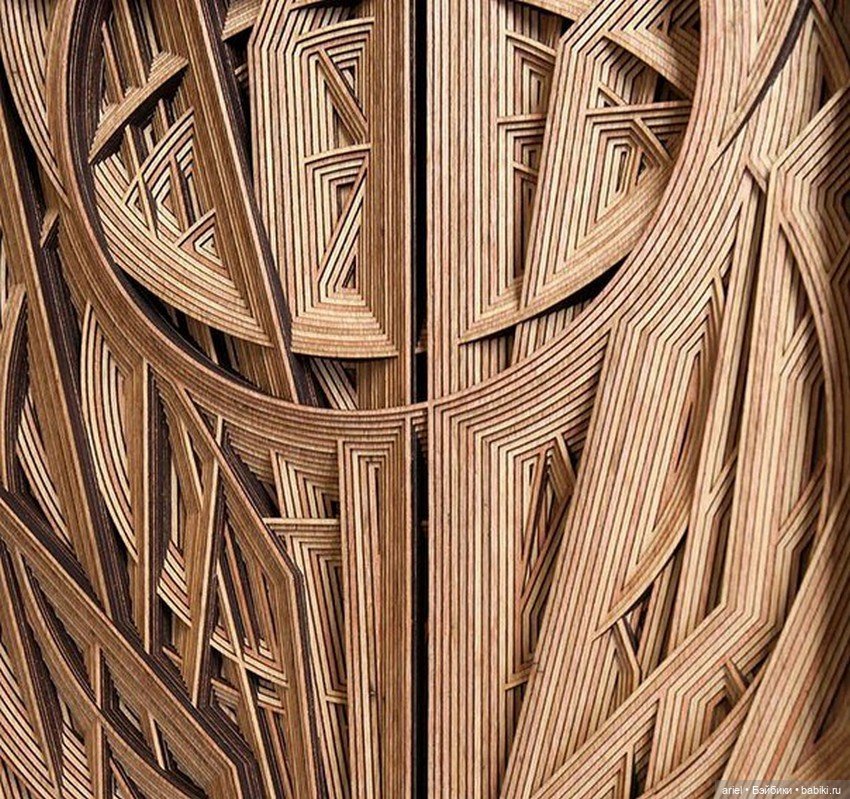 Замысловатая и изящная резьба по дереву от Габриэля Шама (Gabriel Schama)