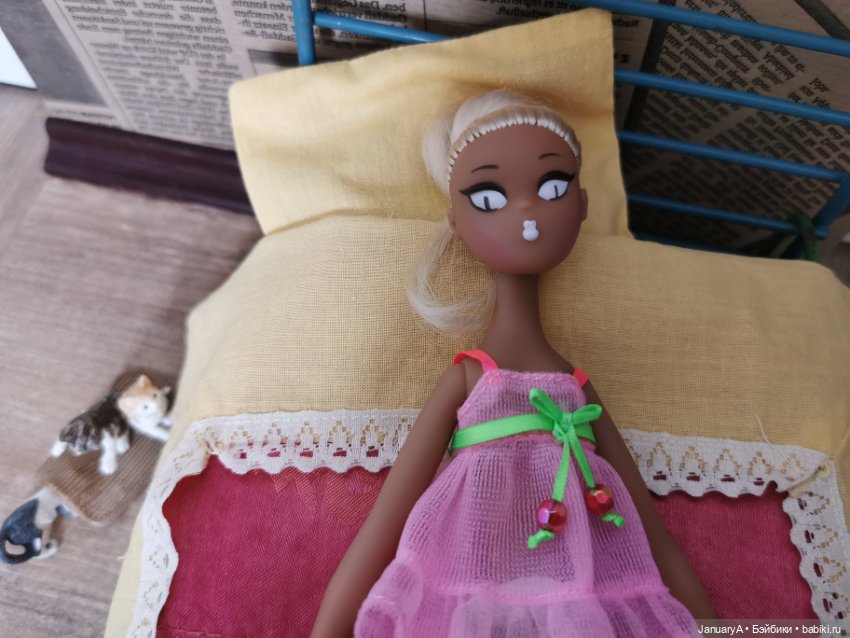 Mamzelle de Paris - реплика винтажной куклы Kiraz (фото 2)