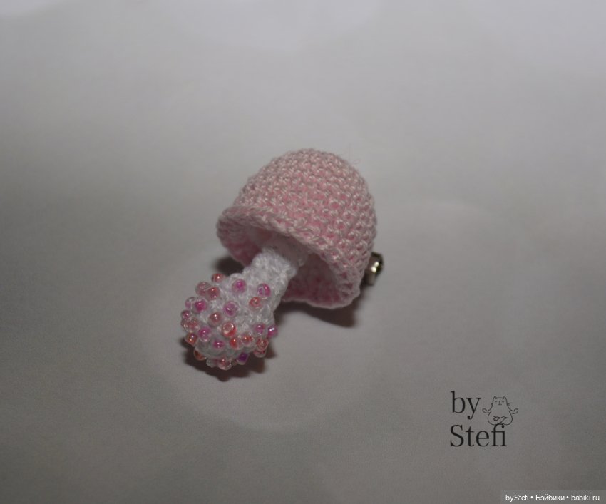 Покажу блошек :D Связала грибочки. Малявочные получились (фото 9)