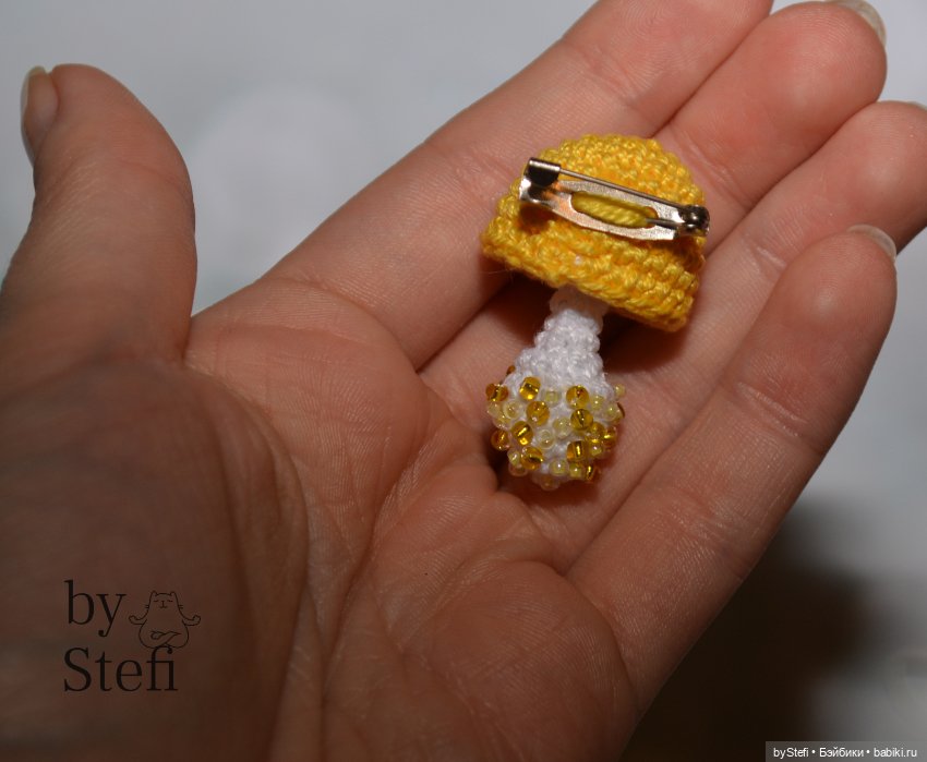 Покажу блошек :D Связала грибочки. Малявочные получились (фото 6)