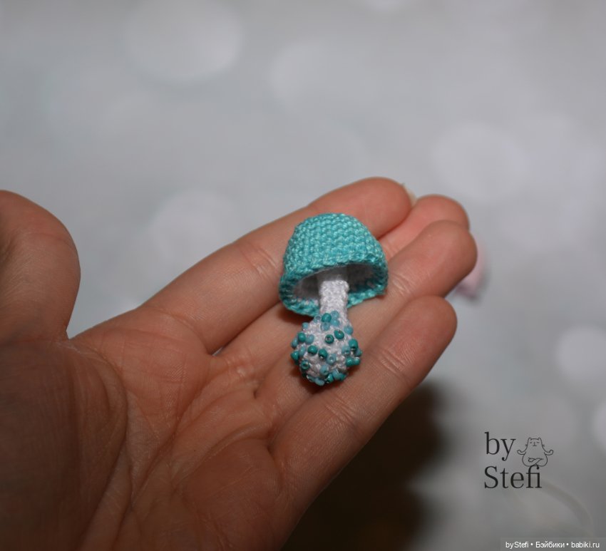 Покажу блошек :D Связала грибочки. Малявочные получились (фото 5)