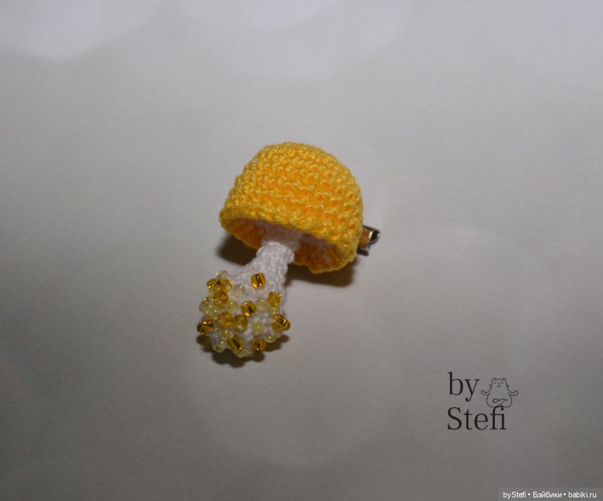 Покажу блошек :D Связала грибочки. Малявочные получились (фото 10)