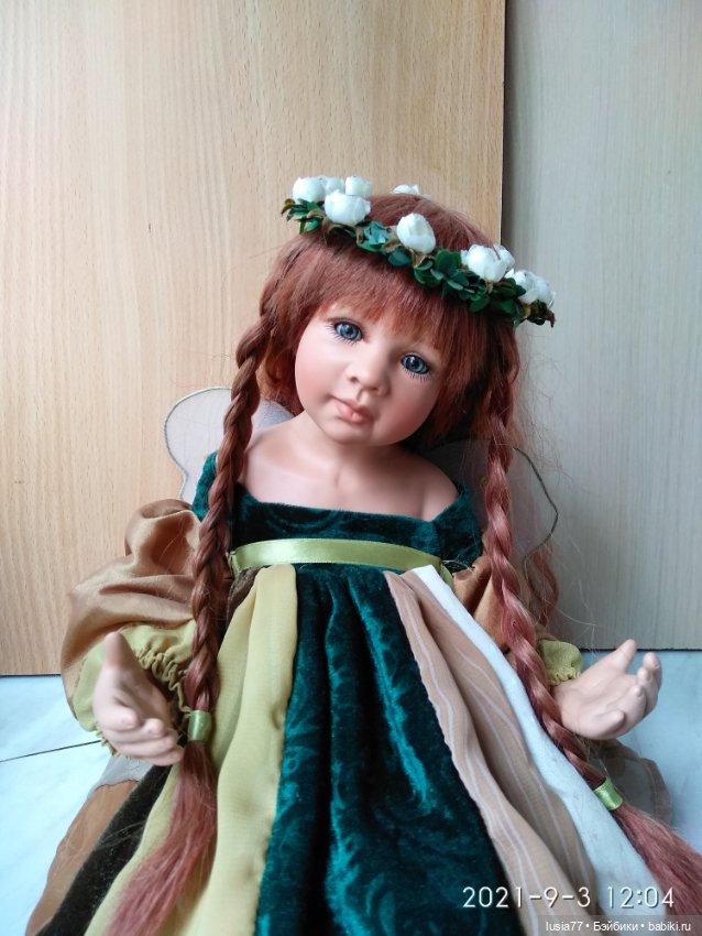 Маленькая фарфоровая нимфочка от Monika Levenig (фото 2)