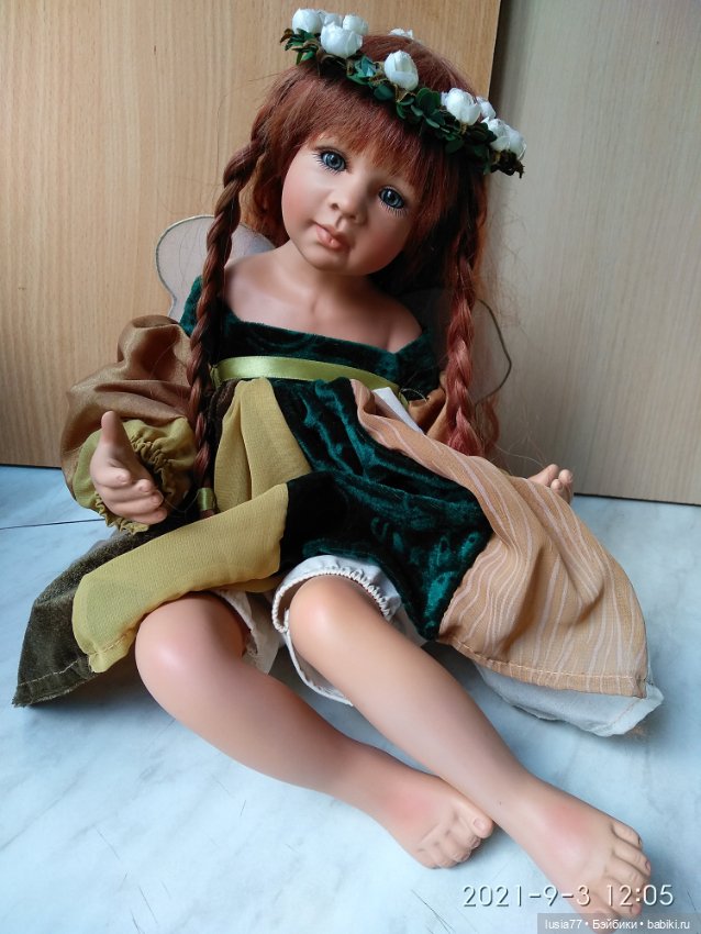 Маленькая фарфоровая нимфочка от Monika Levenig (фото 10)