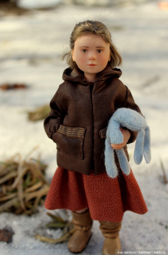 Весенняя девчонка — Лепка авторских кукол: полимерная глина (фото 4)