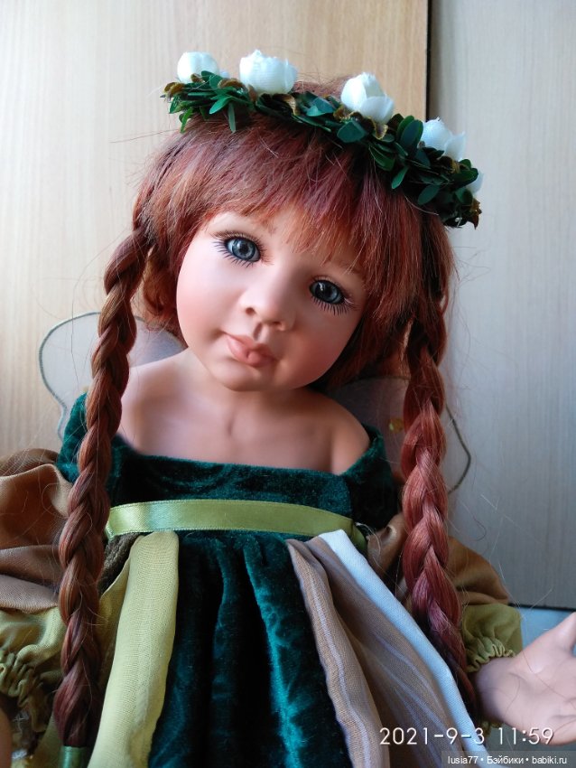 Маленькая фарфоровая нимфочка от Monika Levenig (фото 7)