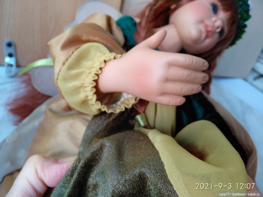 Маленькая фарфоровая нимфочка от Monika Levenig