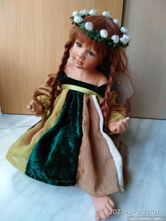 Маленькая фарфоровая нимфочка от Monika Levenig (фото 4)