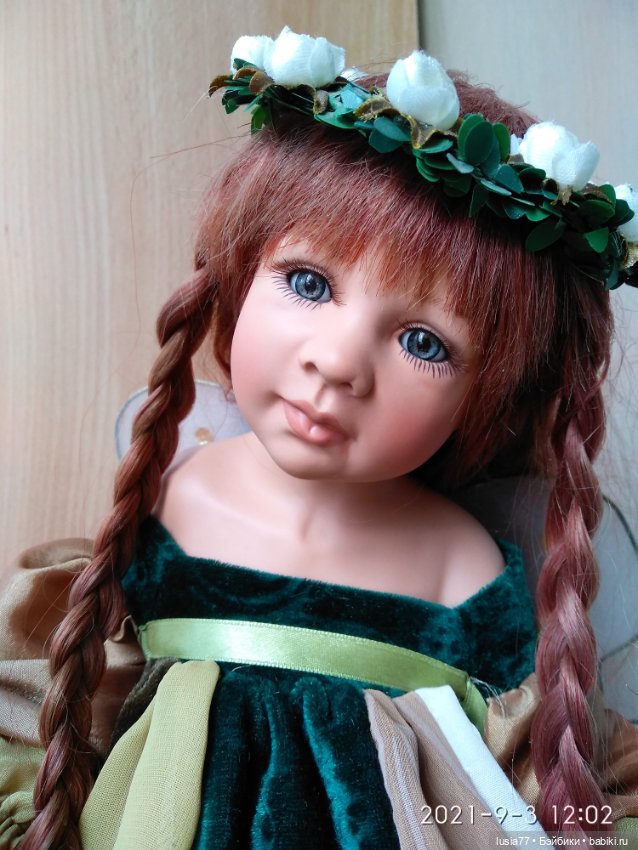 Маленькая фарфоровая нимфочка от Monika Levenig