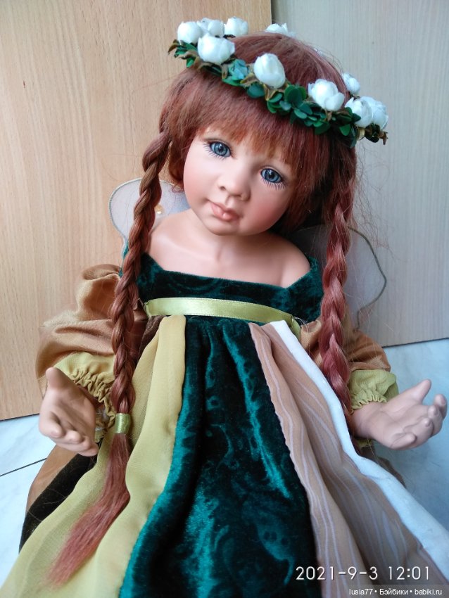 Маленькая фарфоровая нимфочка от Monika Levenig (фото 8)