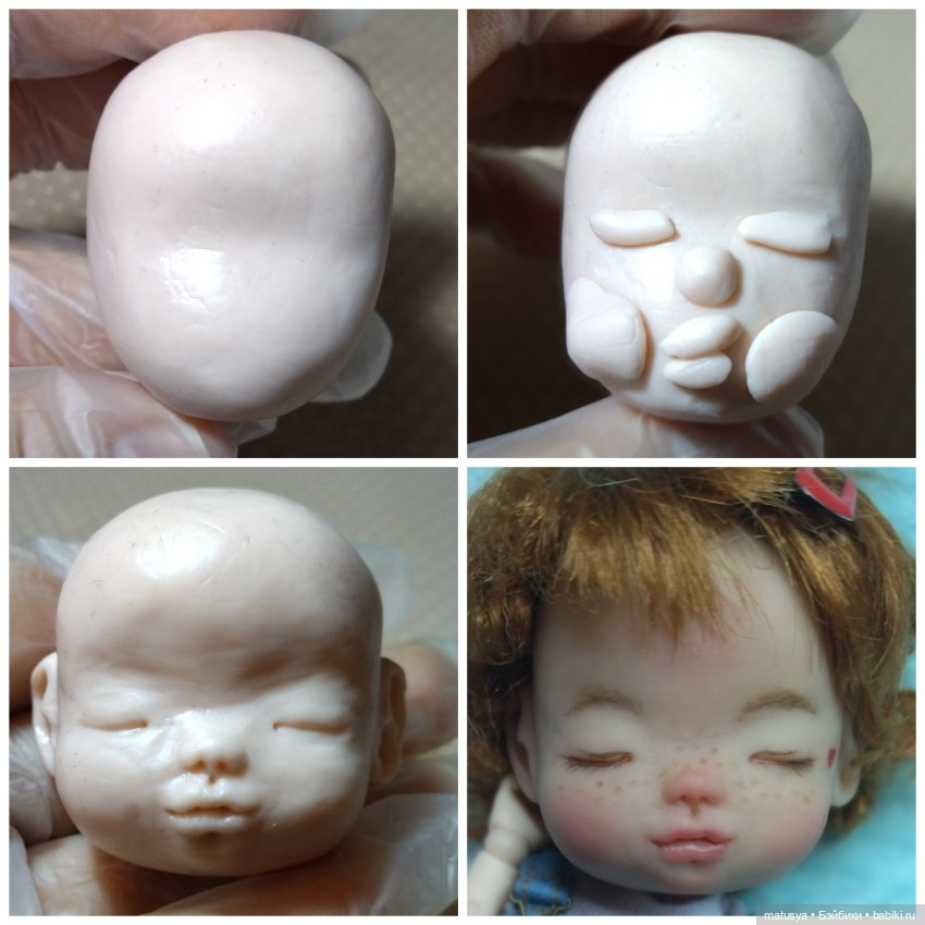 Голова для тела типа obitsu11, ob11 (фото 10)