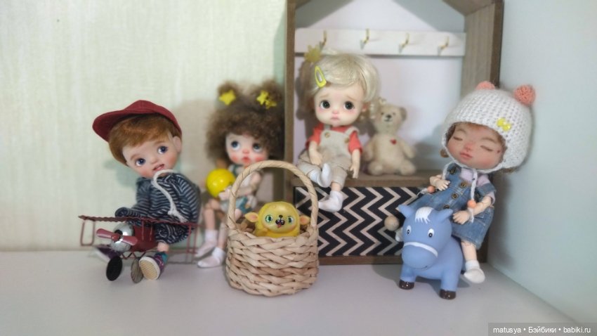 Голова для тела типа obitsu11, ob11 (фото 5)