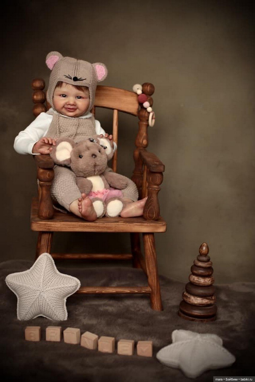 Кукла реборн из молда Brinley скульптора Dawn Donofrio, автор прототипа Анастасия Бочкова (фото 5)