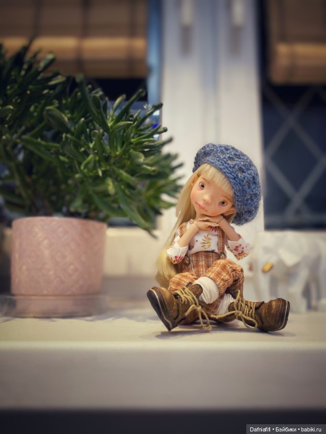 Комочек Фасольки — Куклы Tafidolls (Татьяна Филенко): российские BJD (БЖД) (фото 2)