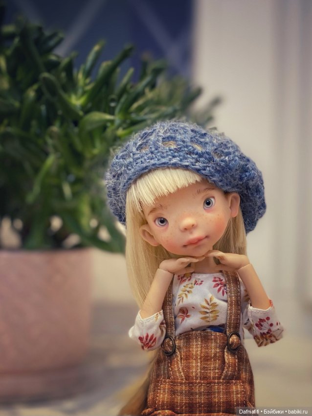 Комочек Фасольки — Куклы Tafidolls (Татьяна Филенко): российские BJD (БЖД) (фото 4)