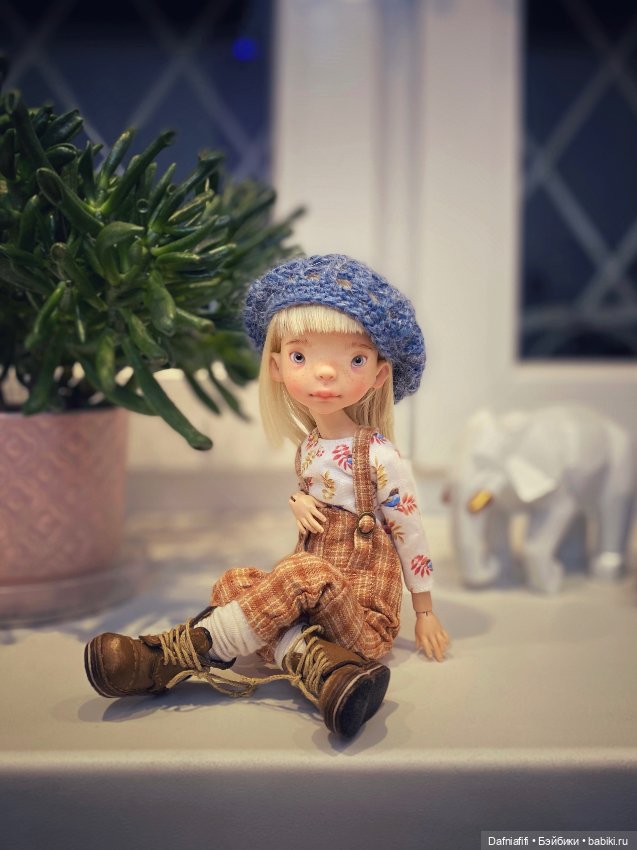 Комочек Фасольки — Куклы Tafidolls (Татьяна Филенко): российские BJD (БЖД) (фото 7)