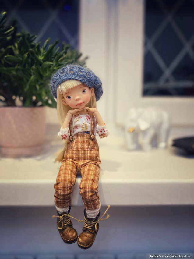 Комочек Фасольки — Куклы Tafidolls (Татьяна Филенко): российские BJD (БЖД) (фото 5)
