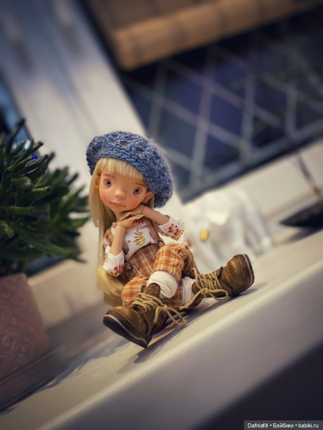 Комочек Фасольки — Куклы Tafidolls (Татьяна Филенко): российские BJD (БЖД) (фото 3)