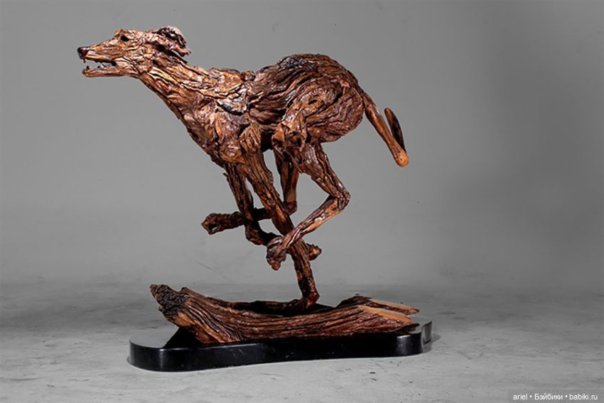 Скульптуры из коряг от Джеймса Дорана-Уэбба (James Doran Webb) (фото 7)