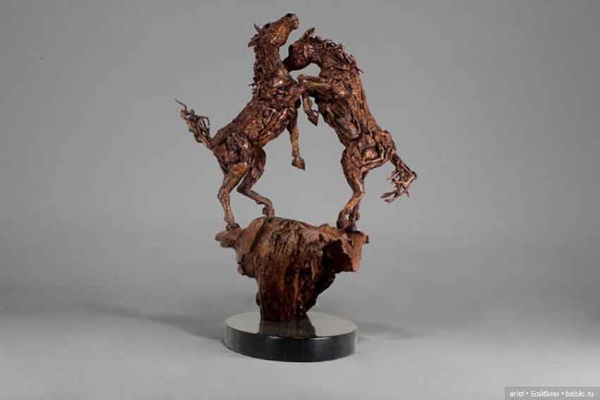 Скульптуры из коряг от Джеймса Дорана-Уэбба (James Doran Webb)