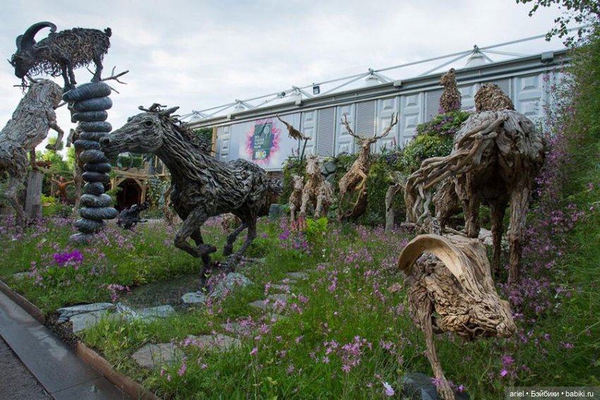 Скульптуры из коряг от Джеймса Дорана-Уэбба (James Doran Webb) (фото 5)