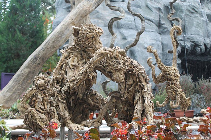 Скульптуры из коряг от Джеймса Дорана-Уэбба (James Doran Webb) (фото 10)