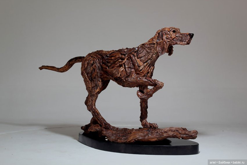 Скульптуры из коряг от Джеймса Дорана-Уэбба (James Doran Webb) (фото 3)