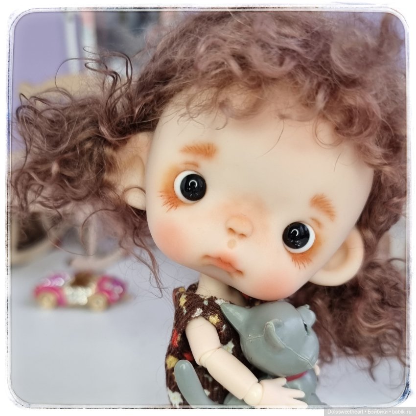 Я назвала её Джинджер — Лепка авторских кукол: полимерная глина