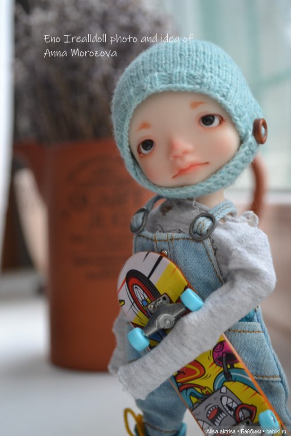 Ино и скейт — Авторские куклы BJD (БЖД) у нас дома: фото (фото 10)