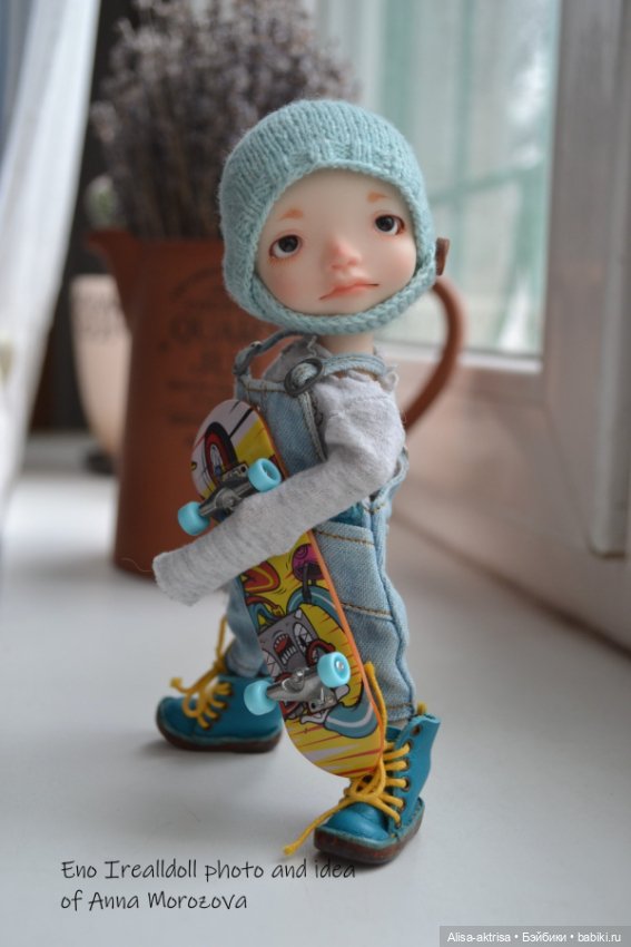 Ино и скейт — Авторские куклы BJD (БЖД) у нас дома: фото