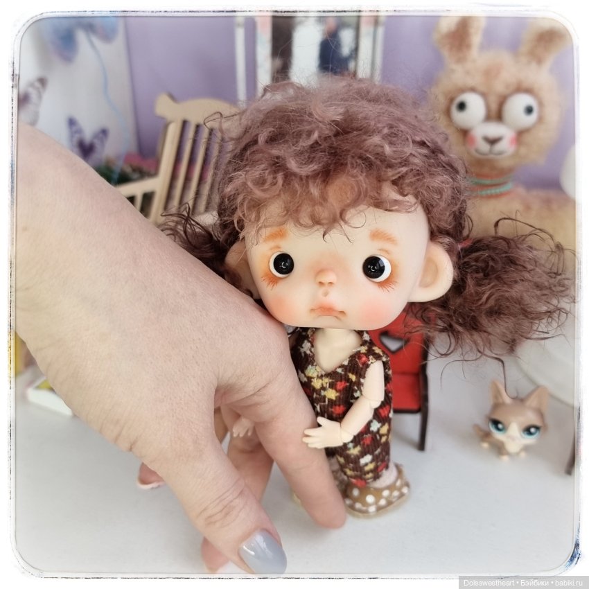 Я назвала её Джинджер — Лепка авторских кукол: полимерная глина (фото 3)