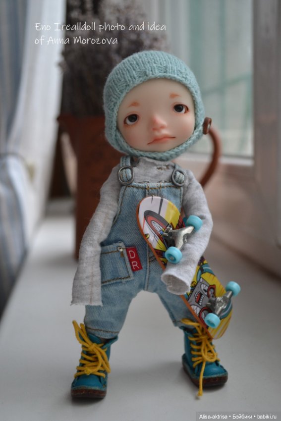 Ино и скейт — Авторские куклы BJD (БЖД) у нас дома: фото (фото 4)