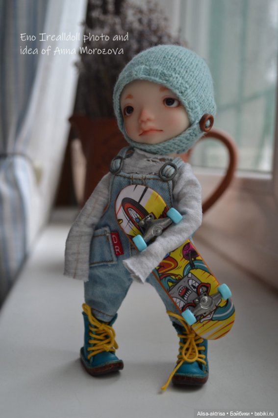 Ино и скейт — Авторские куклы BJD (БЖД) у нас дома: фото (фото 2)