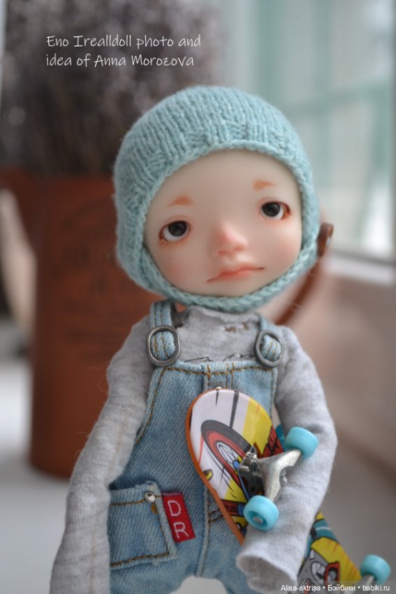 Ино и скейт — Авторские куклы BJD (БЖД) у нас дома: фото (фото 3)