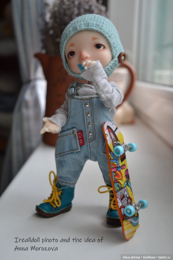 Ино и скейт — Авторские куклы BJD (БЖД) у нас дома: фото (фото 7)