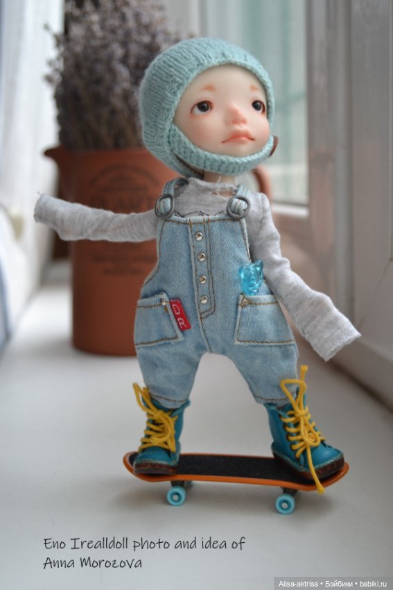 Ино и скейт — Авторские куклы BJD (БЖД) у нас дома: фото (фото 5)