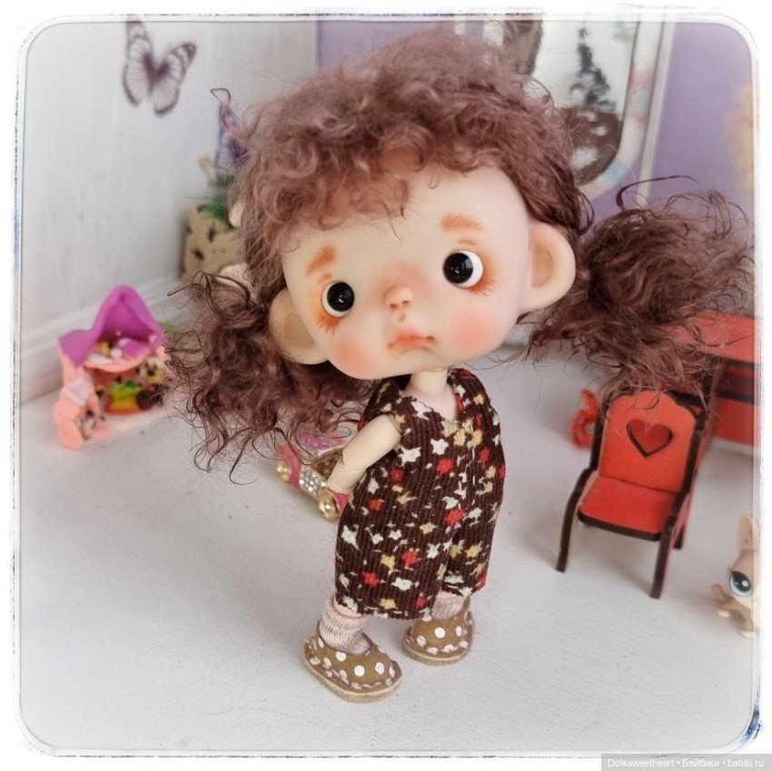 Я назвала её Джинджер — Лепка авторских кукол: полимерная глина (фото 6)