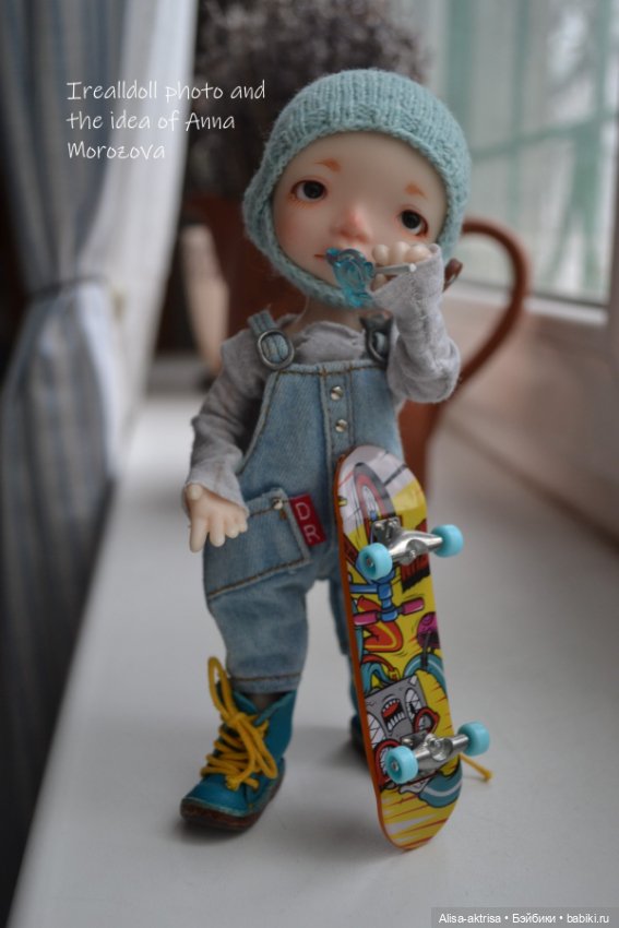 Ино и скейт — Авторские куклы BJD (БЖД) у нас дома: фото (фото 8)