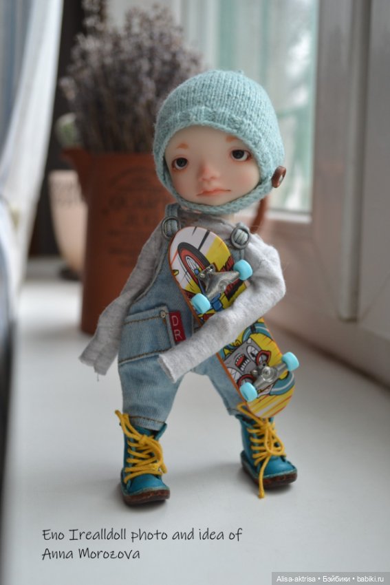 Ино и скейт — Авторские куклы BJD (БЖД) у нас дома: фото (фото 6)