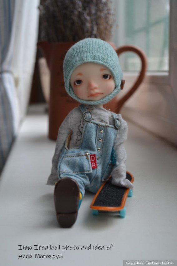 Ино и скейт — Авторские куклы BJD (БЖД) у нас дома: фото