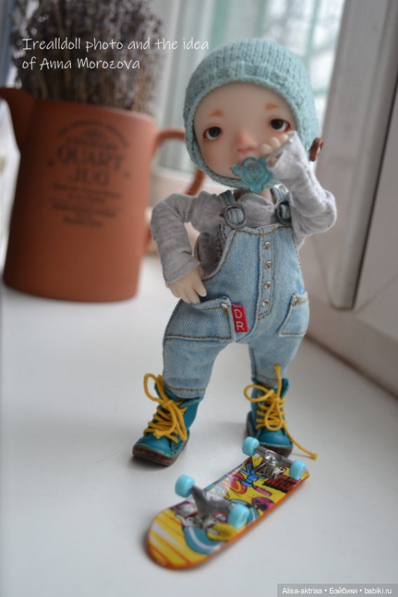 Ино и скейт — Авторские куклы BJD (БЖД) у нас дома: фото (фото 9)