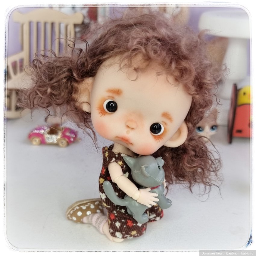 Я назвала её Джинджер — Лепка авторских кукол: полимерная глина (фото 8)