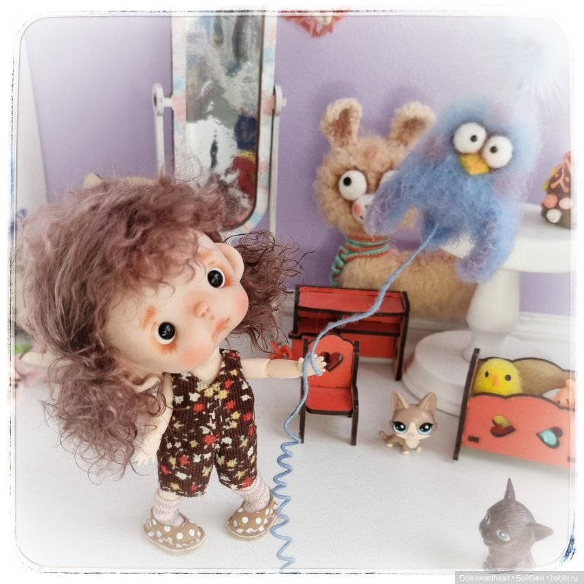 Я назвала её Джинджер — Лепка авторских кукол: полимерная глина (фото 4)