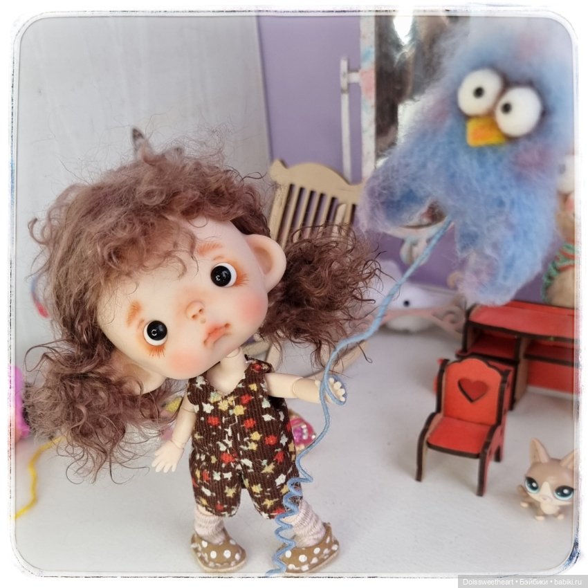 Я назвала её Джинджер — Лепка авторских кукол: полимерная глина (фото 5)