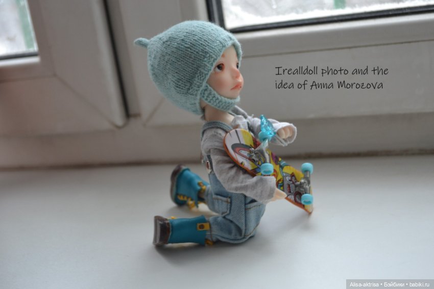 Ино и скейт — Авторские куклы BJD (БЖД) у нас дома: фото