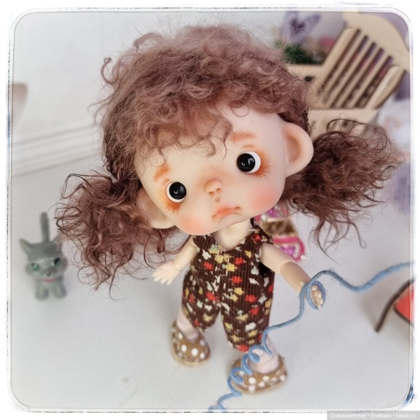 Я назвала её Джинджер — Лепка авторских кукол: полимерная глина (фото 2)